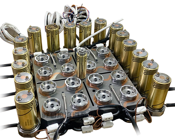 多头嘴针阀式热流道